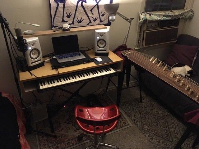 Kim Jong Chill's home studio